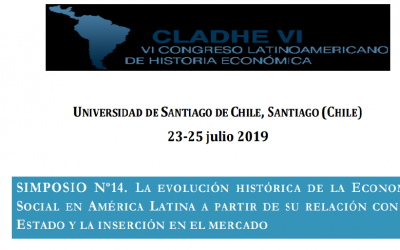 Simposio Nº 14. La evolución histórica de la Economía Social en América Latina a partir de su relación con el estado y la inserción en el mercado